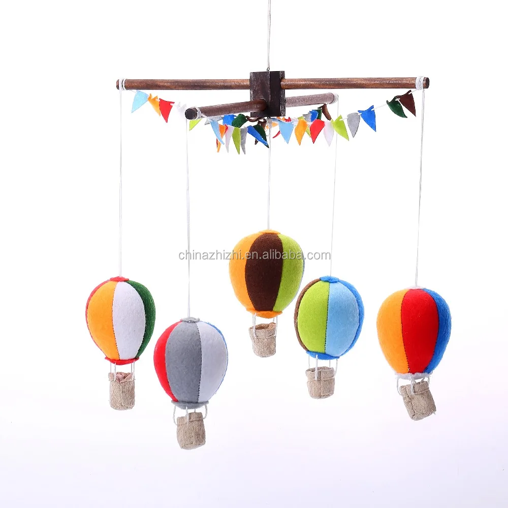 high quality popular fashion soft plush air balloon mobile toy