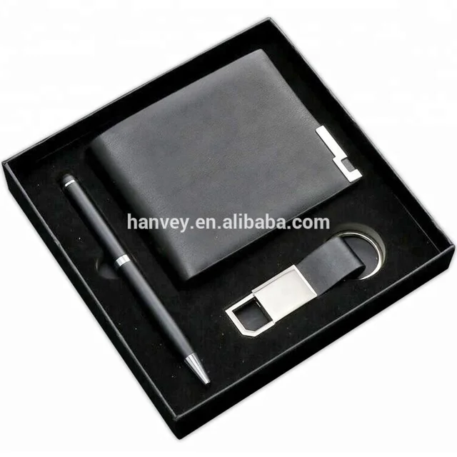 high quality wholesale promotion gift luxury custom pu leather