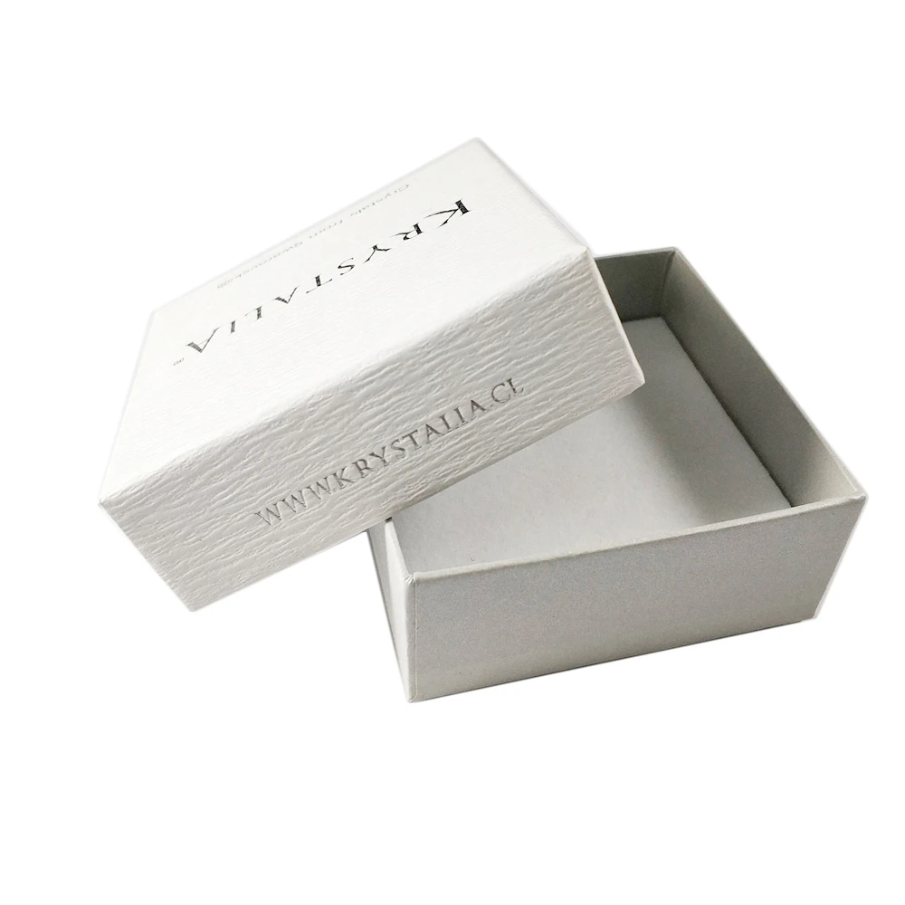 custom luxury white paper jewelry box packaging, jewelry gift