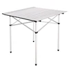 outdoor small folding picnic tables aluminum roll up folding table