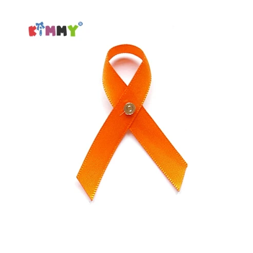 Orange Leukemia ADHD Skin Cancer Awareness Ribbon Bow with Safty Pin 
Orange Leukemia ADHD Skin Cancer Awareness Ribbon Bow with Safty Pin
