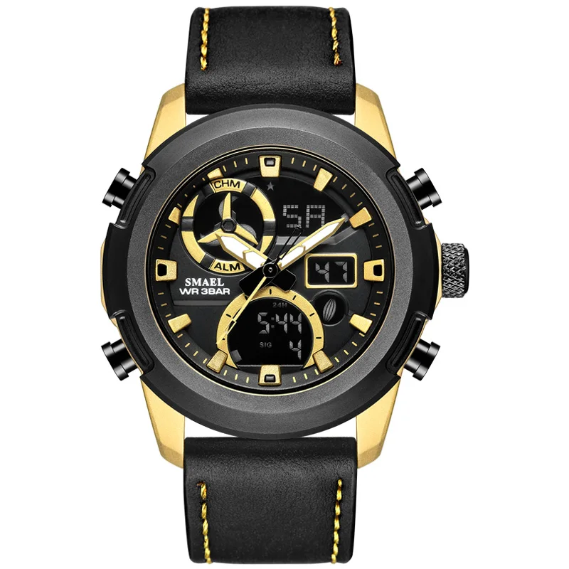 new arrival smael 1426 dual time display 30m waterproof men outdoor sport wristwatch
new arrival smael 1426 dual time display 30m waterproof men outdoor sport wristwatch