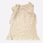 White t shirt rags cloth 100% cotton for cleaning rags cloth