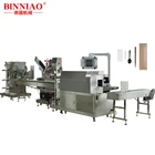 Automatic Airline Cutlery F0rk Salt Sachet Feeding Device Packing Machine