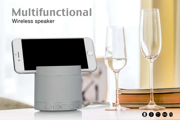 5W multifunctional Bluetooth speaker for promotional gifts market - ANKUX.COM