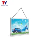 2019 wall advertising board cheap light box outdoor led signs frame
