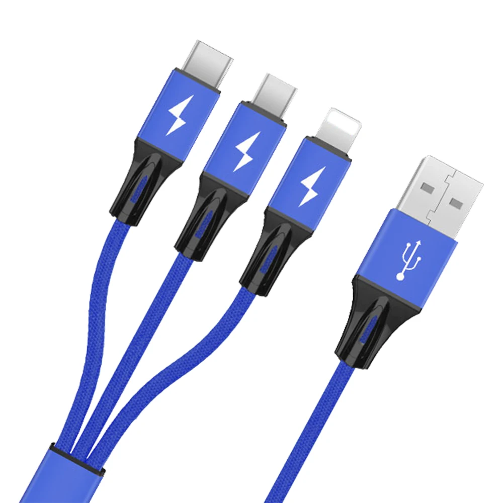 Free Shipping 3 in 1 USB Cable for iPhone Micro USB Type C 480Mbps Data Transfer Phone Cable, Black,red,blue 
Free Shipping 3 in 1 USB Cable for iPhone Micro USB Type C 480Mbps Data Transfer Phone Cable, Black,red,blue