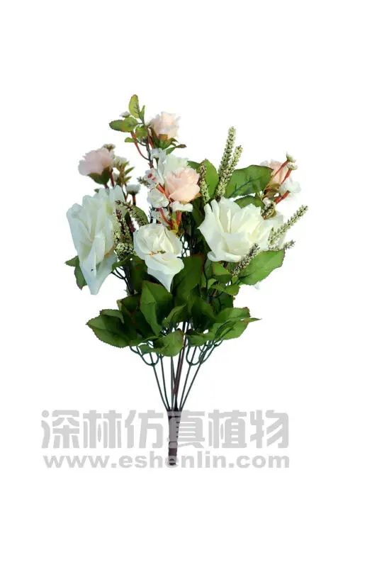 valentines gifts lovely cartoon blue rose artificial flower