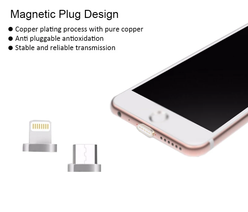 Wholesale 3 in 1 led magnetic nylon USB charging data cable saso certification - ANKUX.COM
