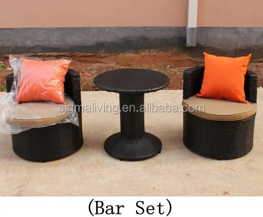 High quality cheap rattan cuatro sideboard outdoor patio garden cabinet furniture