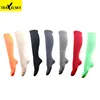 Travelsky Custom soccer compression sock Fiber medical stockings varicose veins varicose stockings