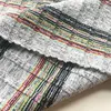 Oeko-Tex Standard 100 polyester rayon spandex yarn dyed 3D stripe knit fabric