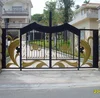 steel metal entrance gate, electric iron forged iron gates, trade assurance supplier