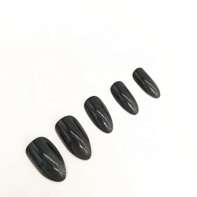 24 Pcs False Nail Vintage Black long Size Glossy False Nail Tips Nail strips with Adhesive Tab, Natural
24 Pcs False Nail Vintage Black long Size Glossy False Nail Tips Nail strips with Adhesive Tab, Natural
