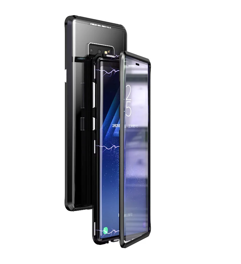 Original LUPHIE Metal Case for Samsung Galaxy Note 9 Metal Bumper Clear Tempered Glass Cover Transparent Case For Samsung Note 9, Black;red+black;blue+black;purple+black;gold+black
Original LUPHIE Metal Case for Samsung Galaxy Note 9 Metal Bumper Clear Tempered Glass Cover Transparent Case For Samsung Note 9, Black;red+black;blue+black;purple+black;gold+black