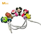 Soft Pvc Cell Phone Headphone Cable Cord Holder