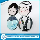 Small Cute Classy Strong Fridge Glass Magnets