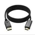 1.8M display port to hdmi cable dp to hdmi cable