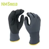 NMSHIELD black pvc foam glove gloves winter waterproof