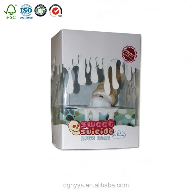 logo printed dolls paper packing boxes gift box paper packaging