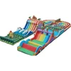 Playground Children Large Bouncy Bed Inflatable Castle Rock Climbing Slide Expand Structure