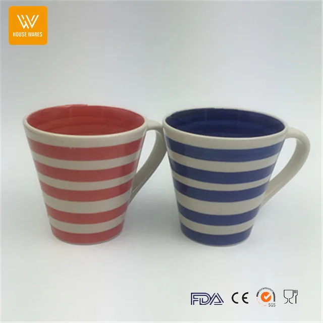 discoloration coffee cups/beer mug mold/v shape coffee mugs