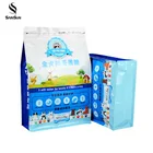 Sample Pet Ziplock Heat Seal Resealable Plastic Hdpe Eco Friendly Bags For Food Packaging