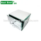 Mirror Glass Boxes Simple display box with acrylic handle black velvet inside