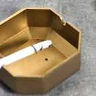 Luxury Solid Brass Ashtray Metal Gold Cigar Ashtray Custom