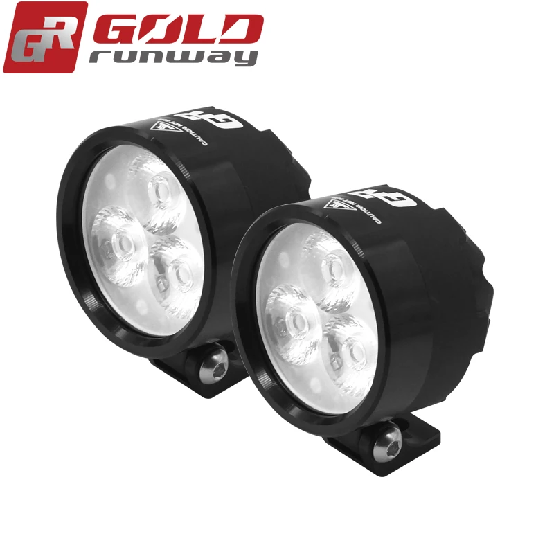 Goldrunway GR-EXP3 2400 Lumen LED 18W CNC Machined Motorcycle LED FOG light lamp, Black
Goldrunway GR-EXP3 2400 Lumen LED 18W CNC Machined Motorcycle LED FOG light lamp, Black