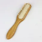 Natural bamboo small paddle detangling hair Brush for All Hair Types
