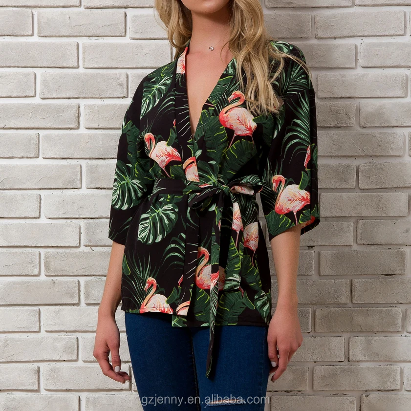New arrival Fashion Summer Floral Print Blouses female top wear Tunic Kimonos beach Kaftan
New arrival Fashion Summer Floral Print Blouses female top wear Tunic Kimonos beach Kaftan