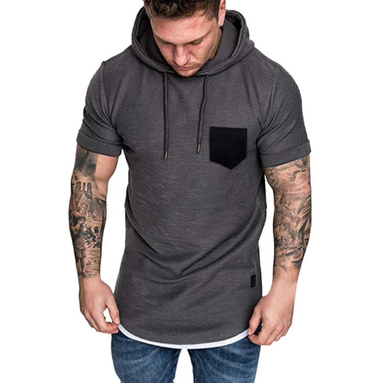 2019 summer men Tees Round neck Solid color Slim fit Hoodie T-Shirts Muscle Sweatshirt Cool Fitness Sexy muscles GYM clothes, Colors
2019 summer men Tees Round neck Solid color Slim fit Hoodie T-Shirts Muscle Sweatshirt Cool Fitness Sexy muscles GYM clothes, Colors