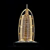 New Created Arabic Mosaic Gold foil Crystal Building Crystal Crafts Gifts