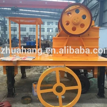 High quality stone crusher hard rock mobile crushing plant for sale , stone crushing plant price