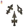 ornamental cast iron spear wrought iron tops design for gate