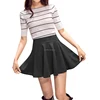 Hot New Cute School Young Girl Summer Faldas Sexy Mini Skirts for Women High Waist Slim Pleated Short Pencil Skirt