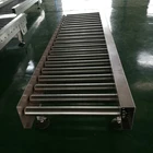 Video Technical Support Roller Table Conveyor Hairise Turning Curved Heavy Duty Stainless Steel Roller Table Conveyor