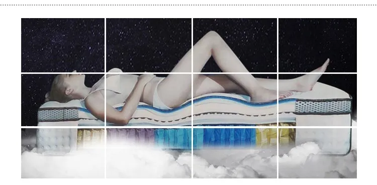 Luxurious jad and palm replacement diamond mattress prices with foam layer and bonnell spring - Jozy Mattress | Jozy.net