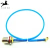 Free sample SMA Male Pigtail RG402 Antenna Cable RG405 Female to N connector rf jumper coaxial for plug with blue jacket