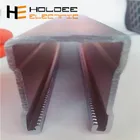 Standard Length Of Plain Steel No Perforated Solid Single Galvanized Steel Frame C Channel Strut Channel End Cap Sizes