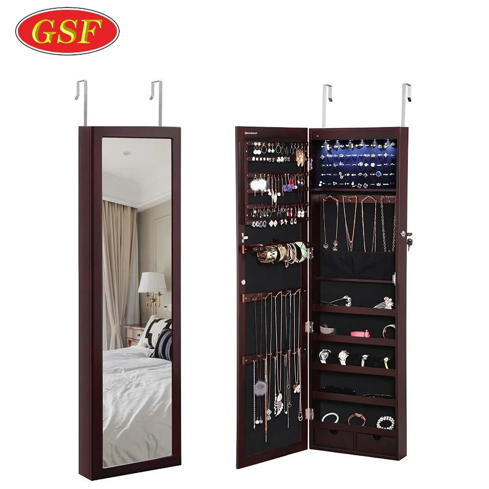 Cheap Storage Organizer Full Length Mirror Hanging Wall Mounted Jewelry Cabinets With Mirror Buy Mirror Jewelry Cabinet Jewelry Cabinet Jewelry