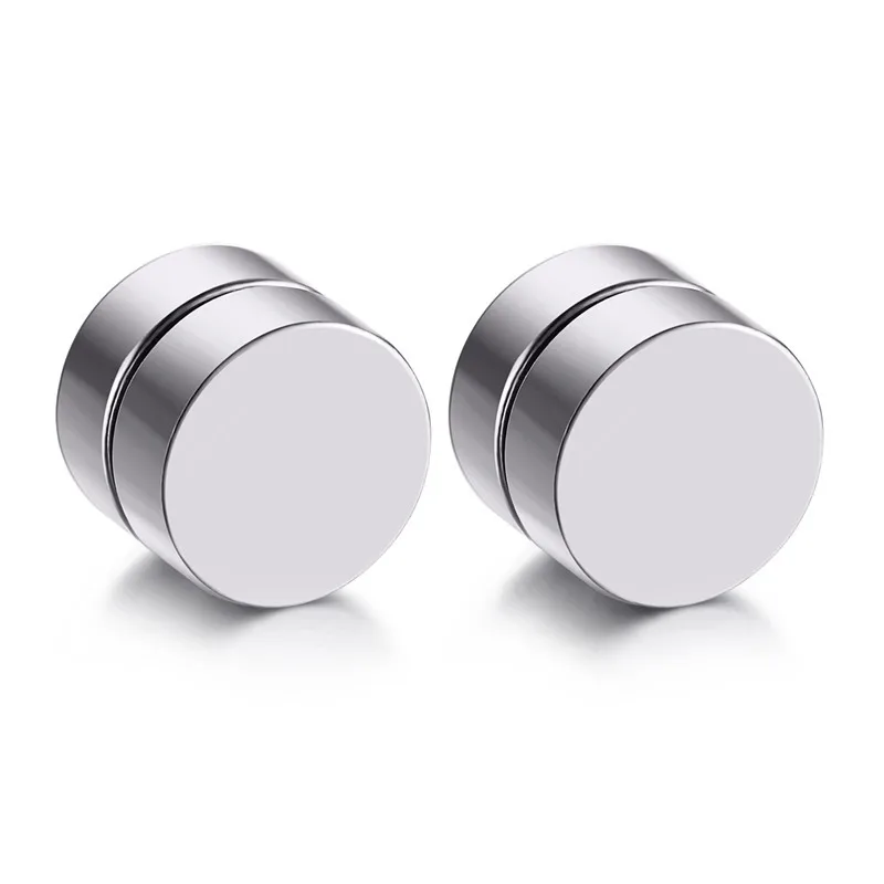 Wholesale High Quality Hip Hop Men Jewelry Stainless Steel No Piercing Round Magnetic Ear Clip Earrings For Men, Black/blue/silver/gold/multi
Wholesale High Quality Hip Hop Men Jewelry Stainless Steel No Piercing Round Magnetic Ear Clip Earrings For Men, Black/blue/silver/gold/multi