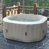 Octagonal 4 Person Outdoor Inflatable Spa Pool
