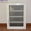 Popular fire rated and return air louver design price of glass louver aluminum louver