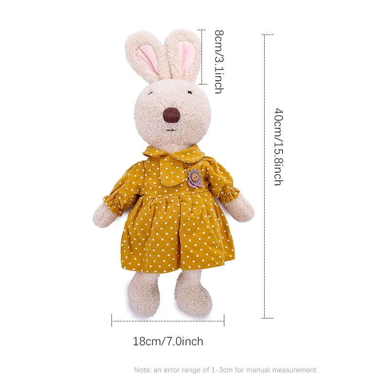 baby birthday gift rabbit bunny plush stuffed cute baby toy