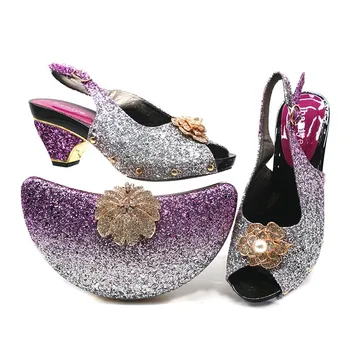 clutch purse and shoes