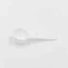 10ml Mini white Plastic Measuring Spoon milk coffee spoon