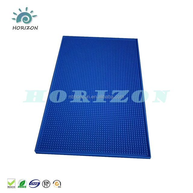 oem custom bar runner beer drip mat jagermeister silicone rubber