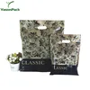 Retail Cheap Die Cut Small Hdpe Custom Plastic Handle Shopping Bags Wholesale With Own Logo